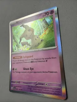 Pokemon TCG * SV Paldea Evolved * 97/193 Mimikyu HOLO RARE * NM - Image 2