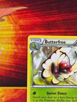 Butterfree 3/106 Non-holo Rare - Pokemon XY Flashfire - NM/LP - Image 2