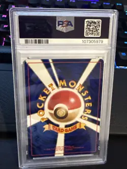1999 Pokemon Japanese Gym 2 #145 Rocket's Zapdos - Holo PSA 9 MINT SWIRL - Image 2