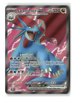 Salamence ex 177/159 Ultra Rare Journey Together Pokemon Near Mint - Image 1