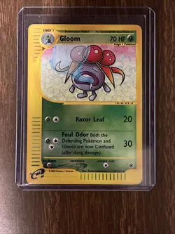 Pokemon Expedition Base Set GLOOM reverse holo uncommon 78/165 - Image 1