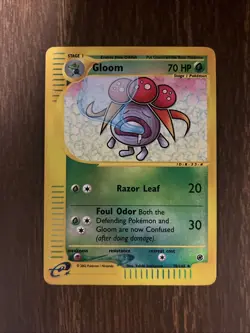 Pokemon Expedition Base Set GLOOM reverse holo uncommon 78/165 - Image 2