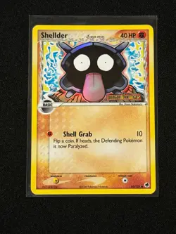 Pokemon TCG Shellder 63/101 Holo Dragon Frontiers STAMPED NM - Image 1