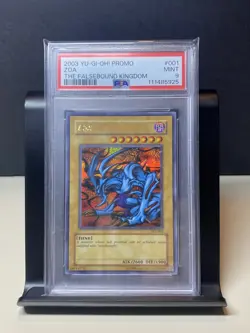 Yu-Gi-Oh! TCG Zoa TFK-001 Secret Rare Promo PSA 9 - Image 1