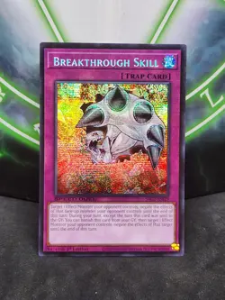 Yugioh Breakthrough Skill SBC2-ENI25 Secret Rare 1st Edition NM - Image 1