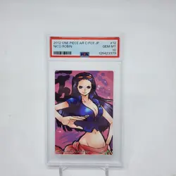 PSA 10 2012 CARDDASS ONE PIECE AR FORMATION 03 Nami & Robin Sequential Gem Mint - Image 2
