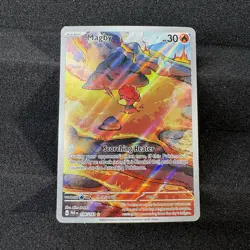 Magby 186/182 Paradox Rift Holo Illustration Rare Pokemon TCG Card - Image 1