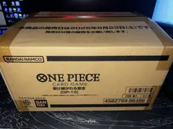 One Piece Card Game Carrying On His Will OP-13 Sealed Case (12 Boxes) JAPANESE! - Image 1