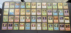 Pokemon TCG Vintage Lot 48 Cards Holographic WOTC Jungle Fossil *IMPORTANT READ* - Image 1