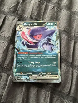 [NM] Pokemon TCG Gengar EX Temporal Forces Ultra Rare Card 104/162 - Image 1