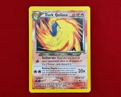 Dark Quilava 39/105 Neo Destiny Unlimited Vintage WOTC Pokemon Card NM - Image 1
