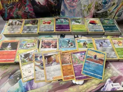 650+ Reverse Halo Common/Uncommon Pokemon TCG Card Lot W/Duplicates NM - Image 1