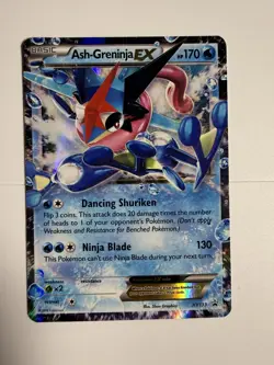 Ash-Greninja EX XY133 Holo Blackstar Promos 2016 Pokemon Card - Image 1