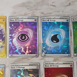 36 Energy Holofoil Pokemon Card Lot Holo Rare Collection - Image 3