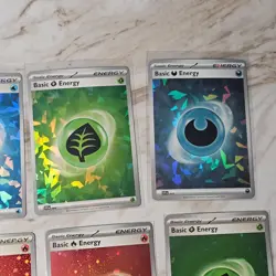 36 Energy Holofoil Pokemon Card Lot Holo Rare Collection - Image 4