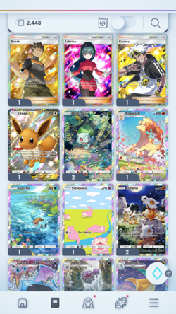Pokemon TCG Pocket Account / CROWN POKE BALL 4 IMMERSIVE +LVL 30 +2400 CARDS - Image 4