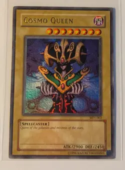 Konami Trading Card Yu-Gi-Oh! Cosmo Queen Near Mint '96 YC1 - Image 1