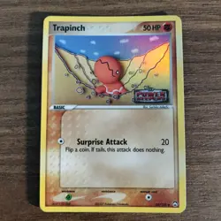 Trapinch 68/108 - LP HOLO STAMPED EX Power Keepers 2007 Common Pokemon TCG Card - Image 1