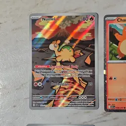 Ascended Heroes Pokemon Card Lot of 8 - Numel IR & Reverse Holos & Holos - Image 2