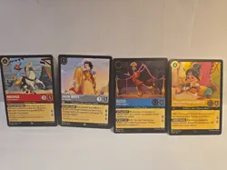 Disney Lorcana 103 Card Lot - 29 HITS! - 11 Foils 6 SR 12 Rare - Kuzco Doc Mim + - Image 1