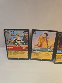 Disney Lorcana 103 Card Lot - 29 HITS! - 11 Foils 6 SR 12 Rare - Kuzco Doc Mim + - Image 4