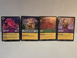 Disney Lorcana 103 Card Lot - 29 HITS! - 11 Foils 6 SR 12 Rare - Kuzco Doc Mim + - Image 5