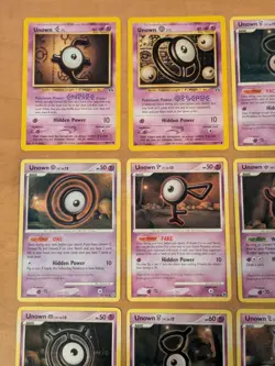 Unown Lot Of 48 Cards Pokemon Vintage Various Conditions (Non Holos) (1012) - Image 2