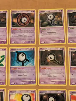 Unown Lot Of 48 Cards Pokemon Vintage Various Conditions (Non Holos) (1012) - Image 4