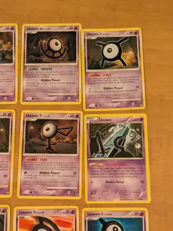 Unown Lot Of 48 Cards Pokemon Vintage Various Conditions (Non Holos) (1012) - Image 5