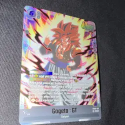 DRAGON BALL Gogeta : GT SCR FB09-123 Holo Battle Card 40000 HP - Image 3
