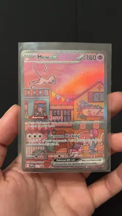 Pokemon Mew ex Full Art Promo Holo 053 Sv: Scarlet & Violet Promo Cards EX - Image 1