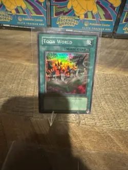 Toon World MRL-076 Ultra Rare Magic Ruler Yu-Gi-Oh Card Near Mint - Image 1