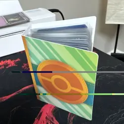 Pokemon Binder With Holo Pokemon Cards (45 Cards Total) - Image 1