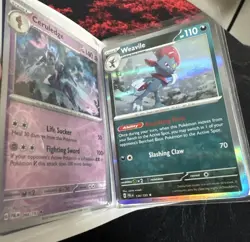 Pokemon Binder With Holo Pokemon Cards (45 Cards Total) - Image 3