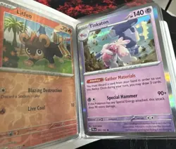 Pokemon Binder With Holo Pokemon Cards (45 Cards Total) - Image 4