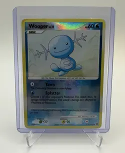 Wooper 118/132 Reverse Holo Secret Wonders Pokemon Card - Image 1