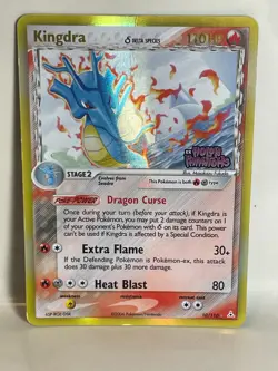Kingdra Reverse Holo 10/110 Holon Phantoms 2006 Delta Species Pokemon Card - Image 1
