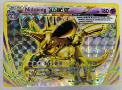 Pokemon Card TCG - Nidoking BREAK 46/108 Ultra Rare XY Evolutions NM - Image 1