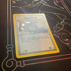 1st Edition Here Comes Team Rocket 15/82 Holo Rare Pokemon Card NM 💎 - Image 3