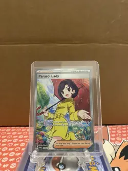 Parasol Lady 238/182 Paradox Rift Full Art Ultra Rare Holo Card - Image 1