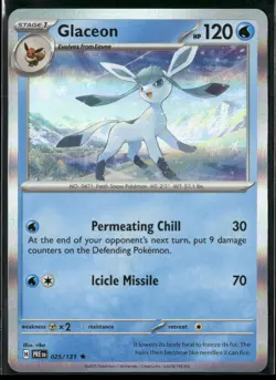Glaceon - (Cosmos Holo) Rare Miscellaneous Cards & Products 025/131 NM - Image 1