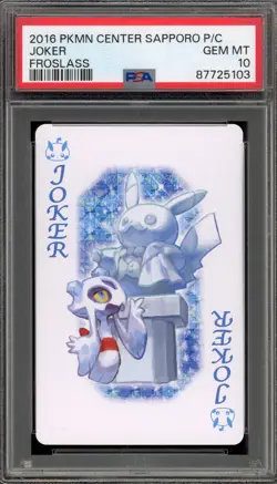 Pokemon Froslass Joker Pokemon Center Sapporo Playing Cards PSA 10 Gem Mint - Image 1