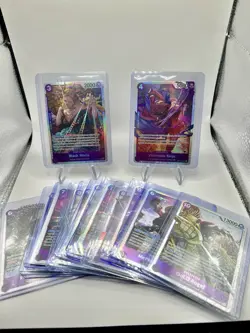 One Piece 13-card Super Rare (SR) Lot ENGLISH - PURPLE - Image 1