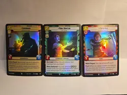 Star Wars Unlimited FOIL LOT (29 Cards) Mina Bonteri, Garindan, Cinta Kaz - SEC - Image 1