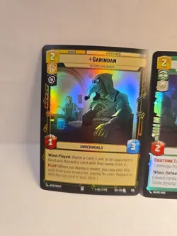 Star Wars Unlimited FOIL LOT (29 Cards) Mina Bonteri, Garindan, Cinta Kaz - SEC - Image 2