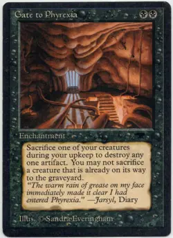 1994 - Gate to Phyrexia - Antiquities - Reserved List - LP - MTG Magic - Image 1