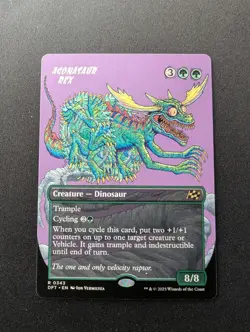 AGONASAUR REX #343 MTG Aetherdrift Collectors - Image 1