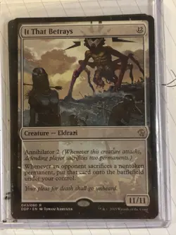Magic: The Gathering It That Betrays Rare Eldrazi Duel Decks Zendikar 43/80 - Image 1
