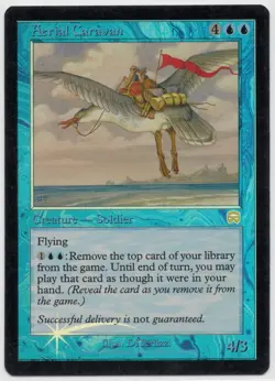 FOIL Aerial Caravan - Mercadian Masques - MTG Magic the Gathering - Near Mint NM - Image 1
