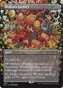 Mishra's Factory - Extended Art SLD NM MTG - Image 1